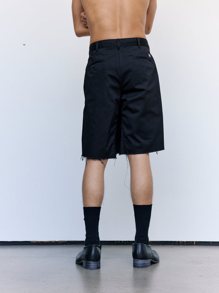 Black Baggy Work Shorts