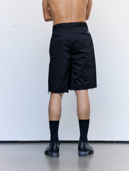 Black Baggy Work Shorts