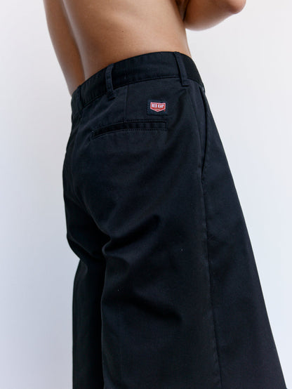 Black Baggy Work Shorts
