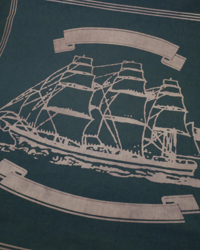 Black Big Ship Neckerchief | 3MAN | DEPARTAMENTO