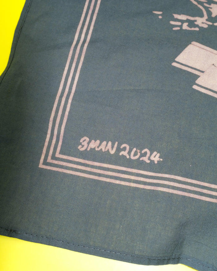 Black Big Ship Neckerchief | 3MAN | DEPARTAMENTO