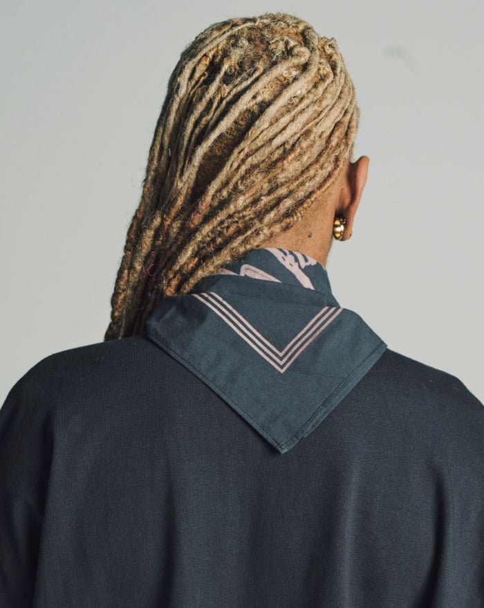 Black Big Ship Neckerchief | 3MAN | DEPARTAMENTO