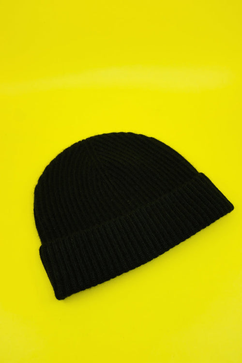 Black Cashmere Beanie | 3MAN | DEPARTAMENTO