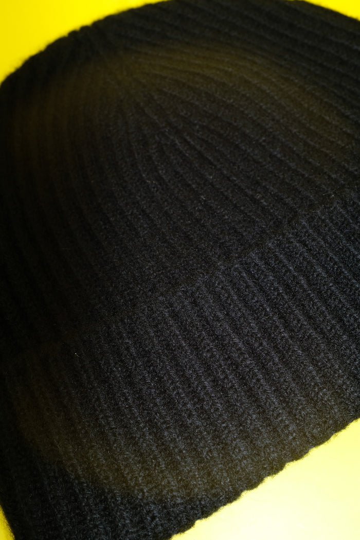 Black Cashmere Beanie | 3MAN | DEPARTAMENTO