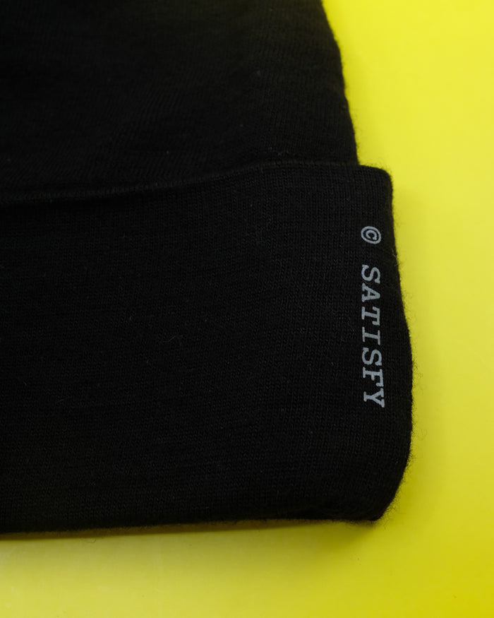 Black CloudMerino Beanie | Satisfy | DEPARTAMENTO