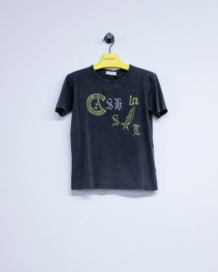 Black Cotton Cash In Dario Tee | Second/Layer | DEPARTAMENTO