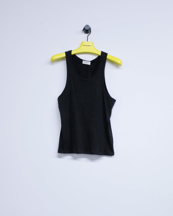 Black Cotton Los Ninos Tank