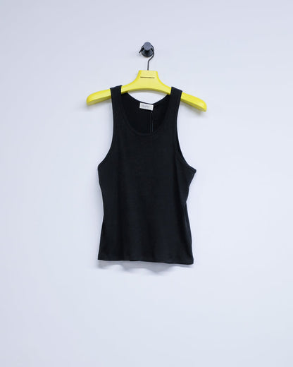 Black Cotton Los Ninos Tank