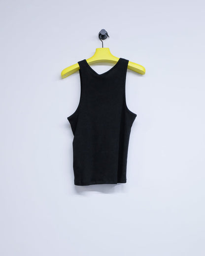 Black Cotton Los Ninos Tank