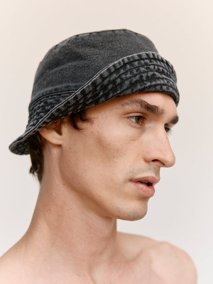Black Enzyme Canvas Bucket Hat | Our Legacy | DEPARTAMENTO