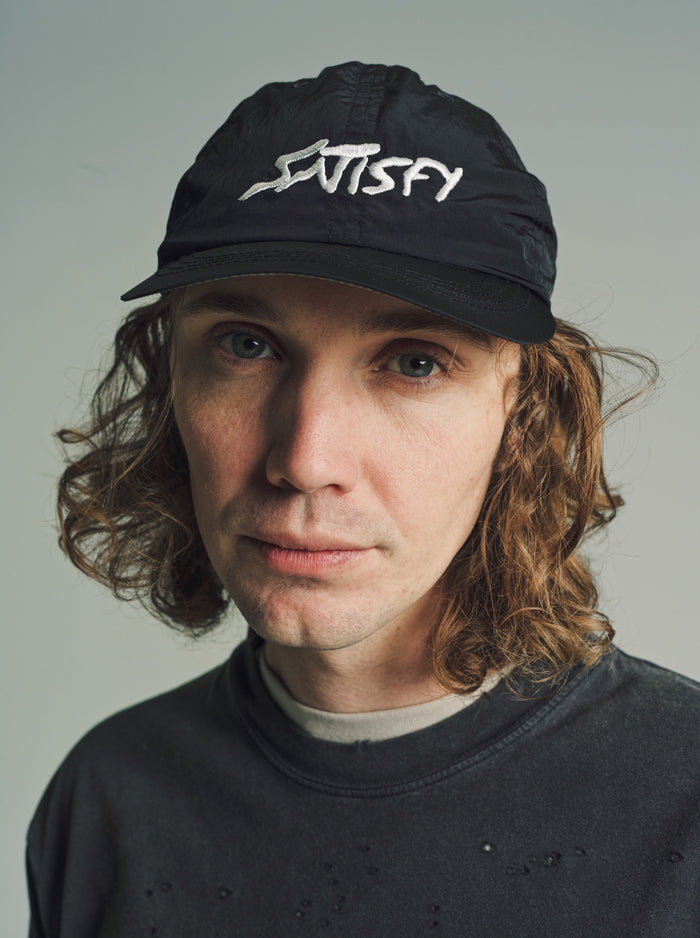 Black FliteSilk™ Running Cap
