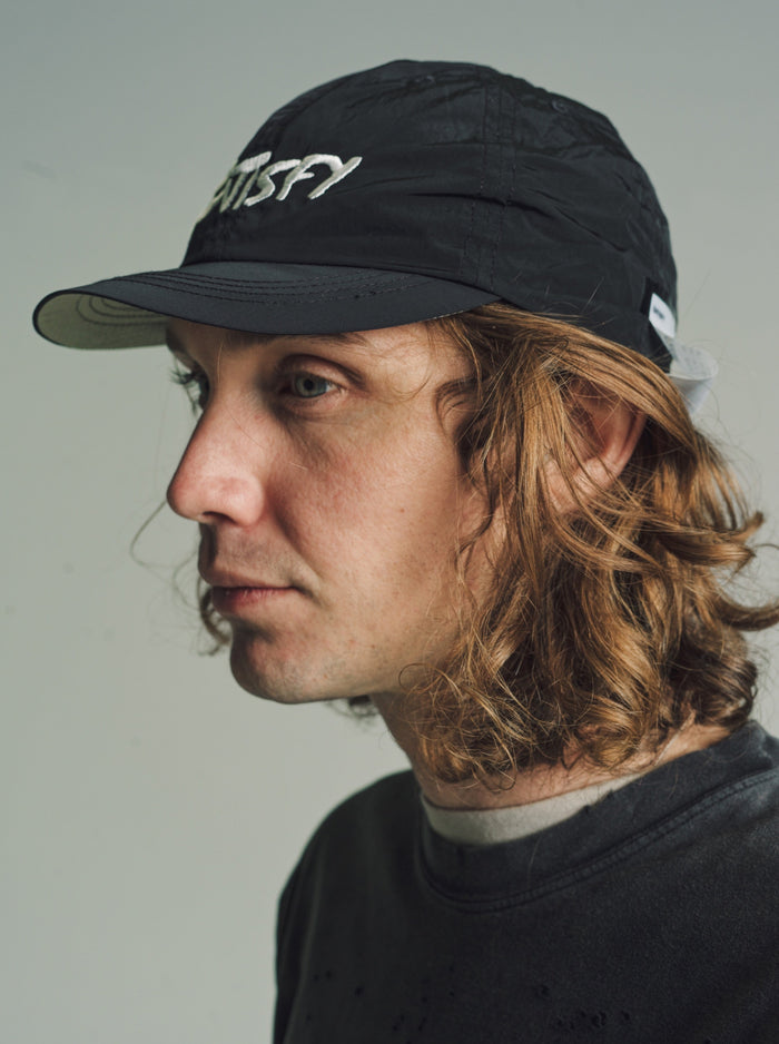 Black FliteSilk™ Running Cap