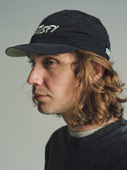 Black FliteSilk™ Running Cap