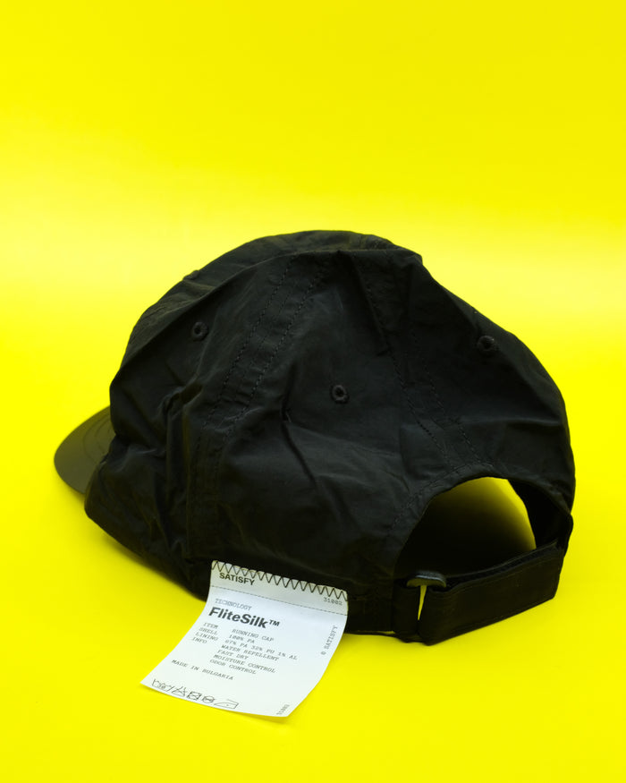 Black FliteSilk Running Cap | Satisfy | DEPARTAMENTO