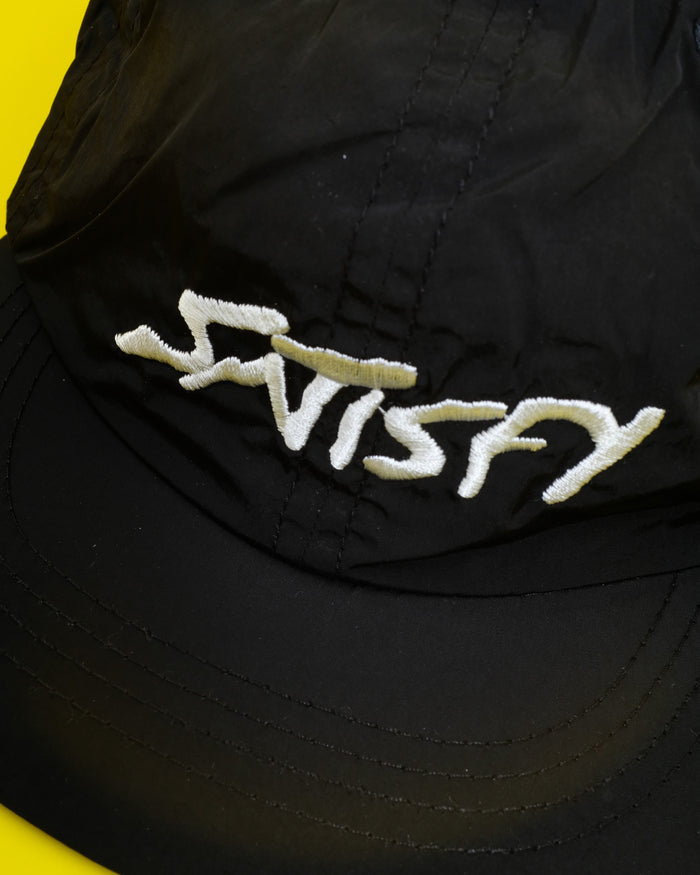 Black FliteSilk™ Running Cap