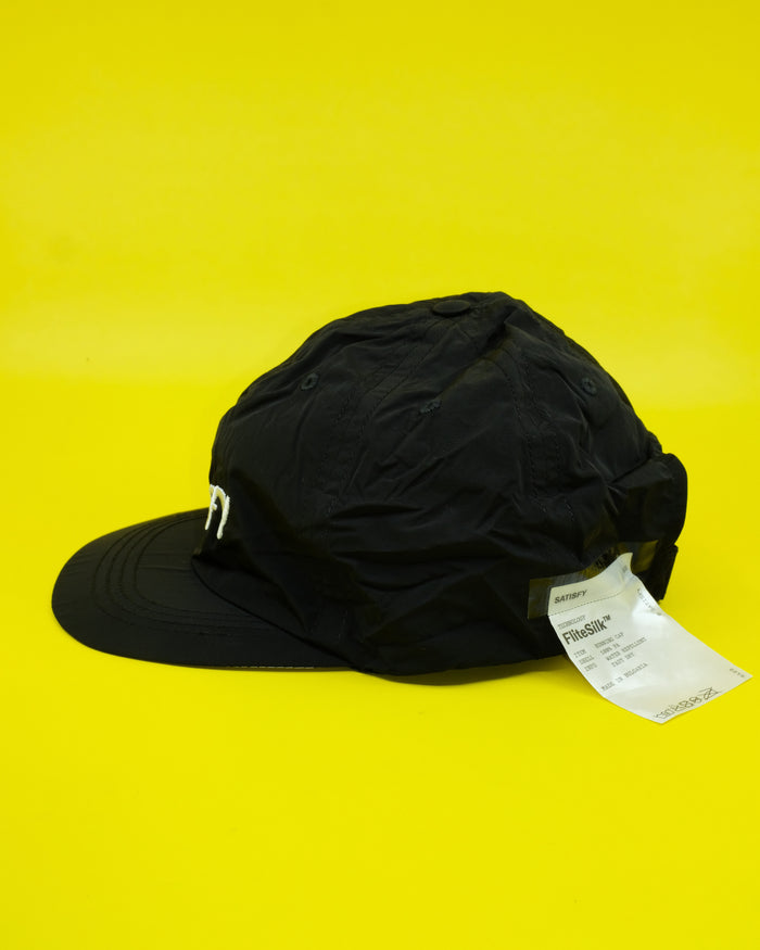 Black FliteSilk™ Running Cap | Satisfy Running | DEPARTAMENTO