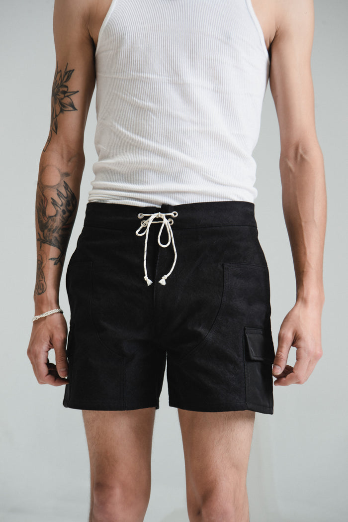 Black Heavy Canvas Action Shorts | Phipps | DEPARTAMENTO