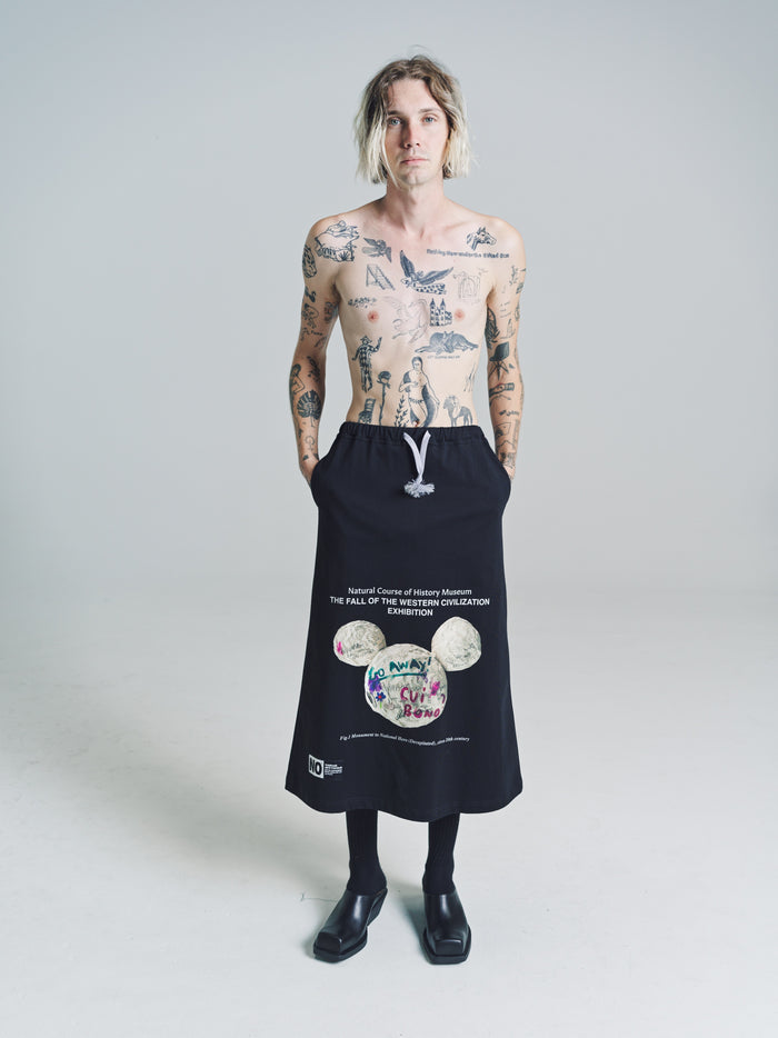 Black Hero Printed Skirt | Tigran Avetisyan | DEPARTAMENTO
