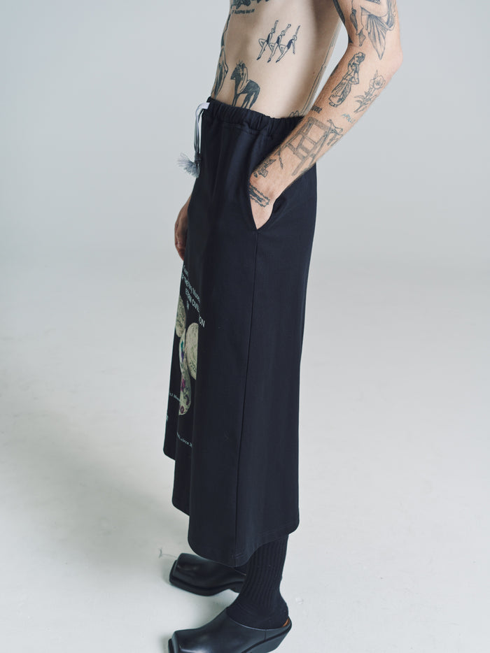 Black Hero Printed Skirt | Tigran Avetisyan | DEPARTAMENTO