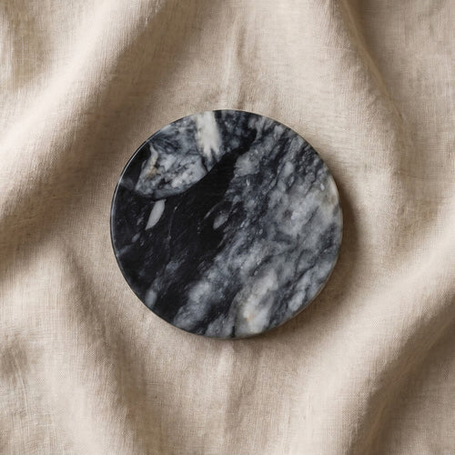 Black Marble Soap Dish