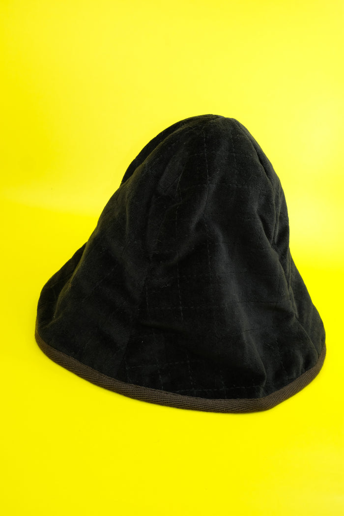 Black Quilted Velvet Hump Hat | Bode | DEPARTAMENTO
