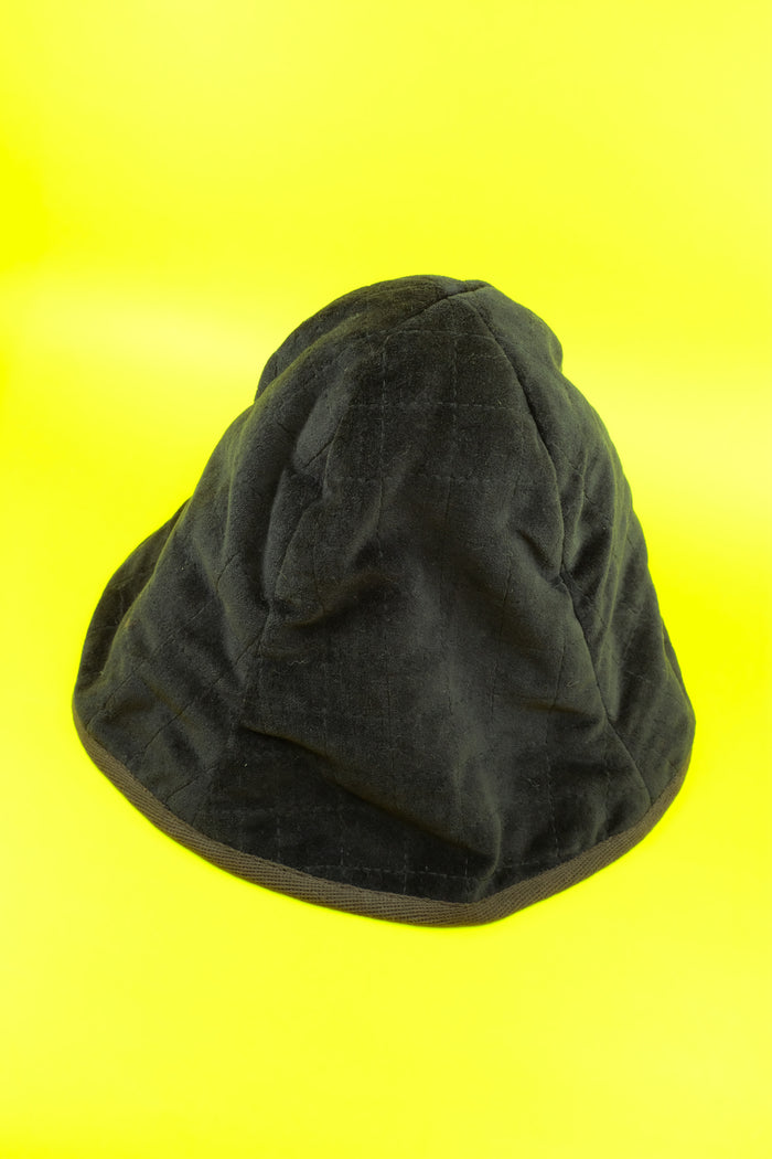 Black Quilted Velvet Hump Hat | Bode | DEPARTAMENTO
