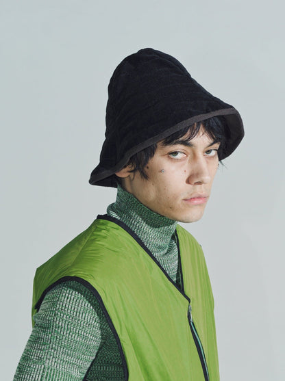 Black Quilted Velvet Hump Hat | Bode | DEPARTAMENTO