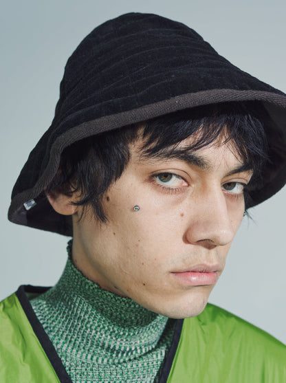 Black Quilted Velvet Hump Hat | Bode | DEPARTAMENTO