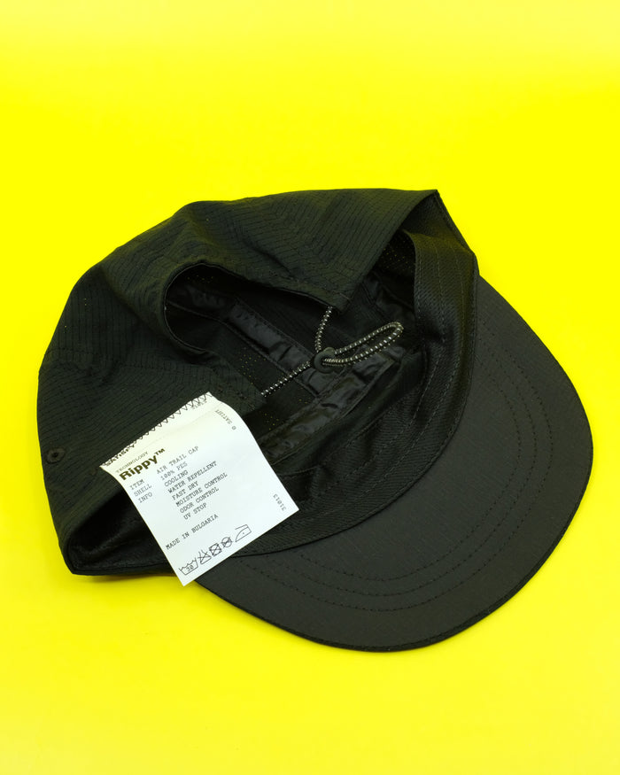 Black Rippy Air Trail Cap | Satisfy | DEPARTAMENTO