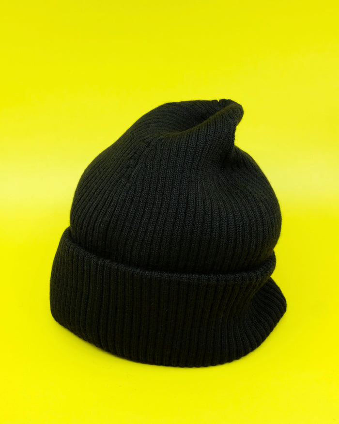 Black Rustic Merino Knit Hat | Our Legacy | DEPARTAMENTO