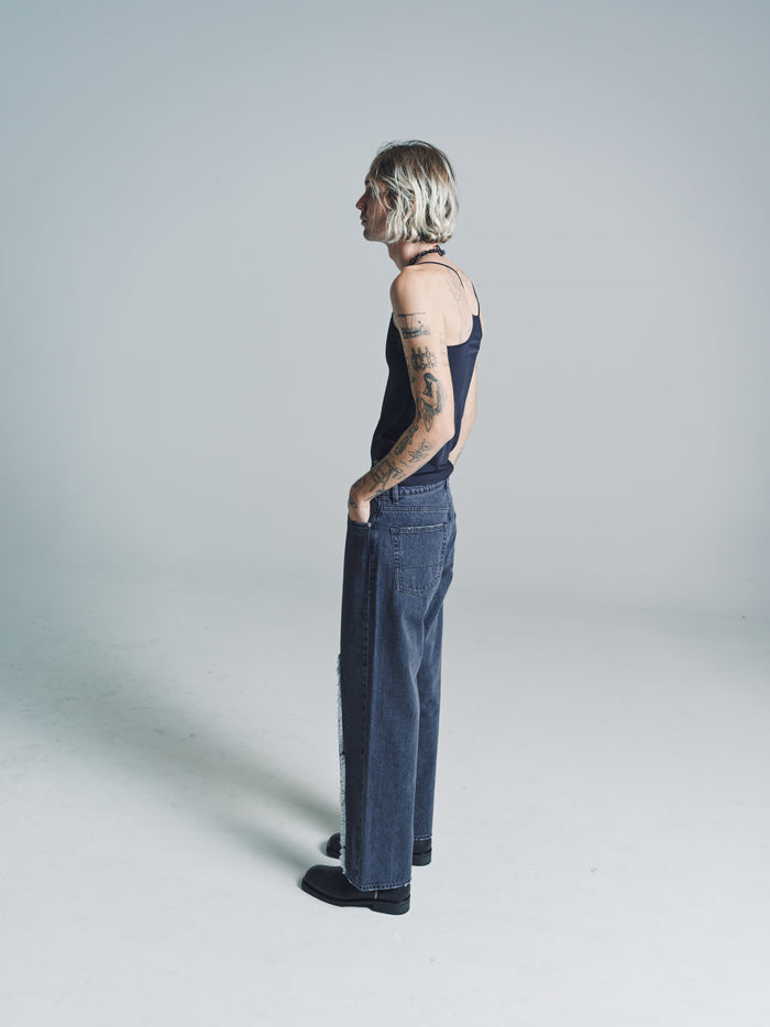 Black Tech Jersey Slender Tank | Our Legacy | DEPARTAMENTO