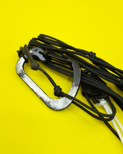 Black Thin Rope Restraint Lanyard Belt 01 | GR10K | DEPARTAMENTO