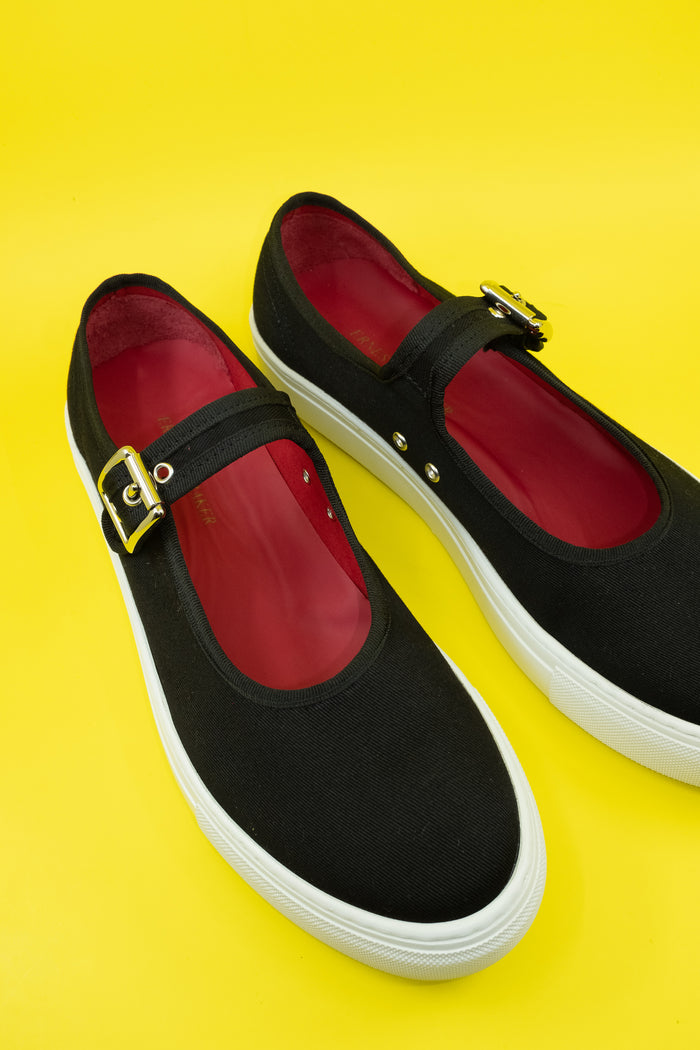 Black & White Mary Jane Sneakers | Ernest W. Baker | DEPARTAMENTO