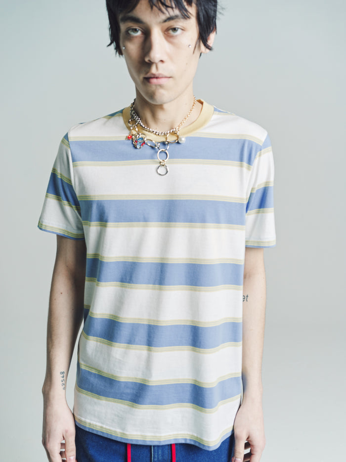 Blue & White Stripe T-Shirt | Marni | DEPARTAMENTO