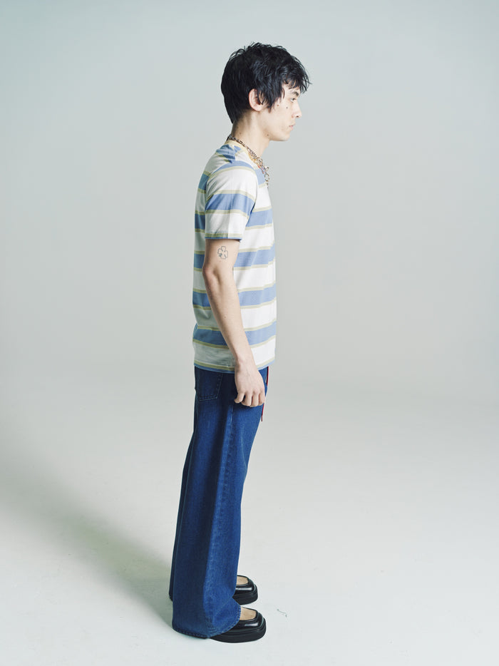 Blue & White Stripe T-Shirt | Marni | DEPARTAMENTO