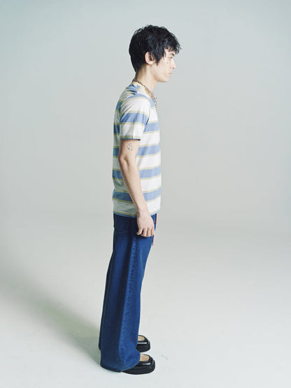 Blue & White Stripe T-Shirt | Marni | DEPARTAMENTO