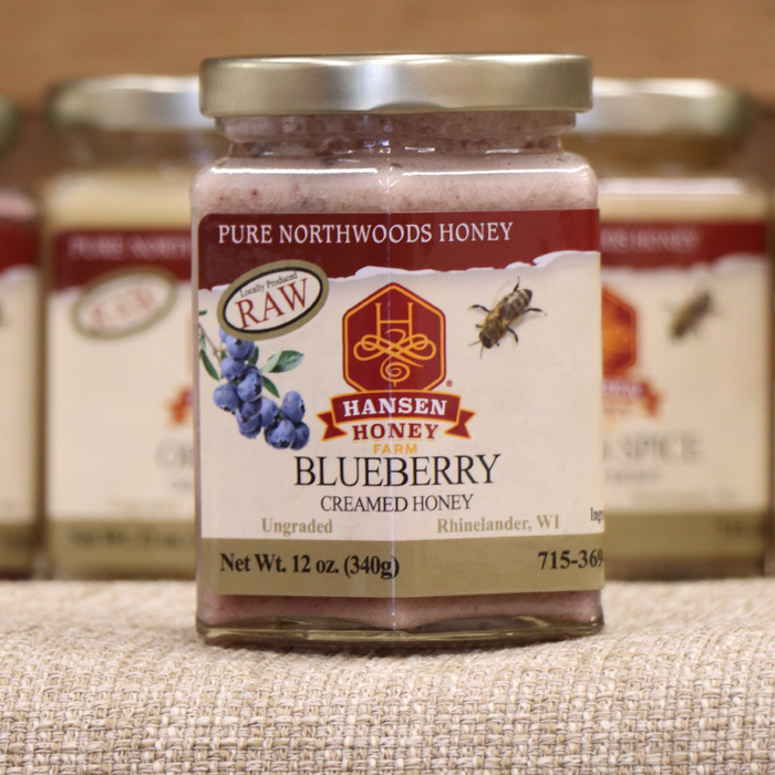 Blueberry Creamed Honey (Old Formula)