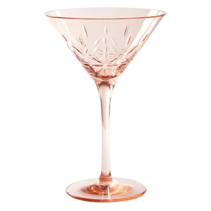 Blush Shatterproof Martini Glass Classic