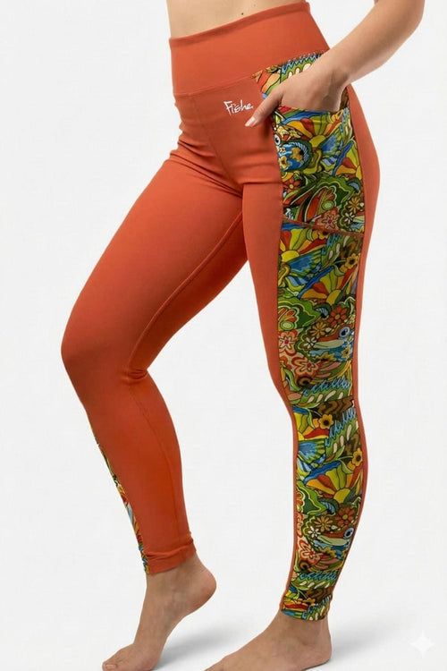 Boho Bass Pocket Leggings