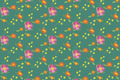 Bottle Katherine's Blooms Fabric