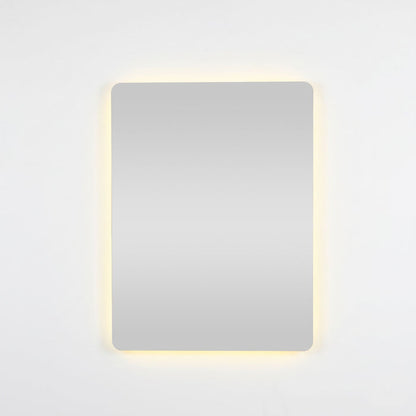 Bowen Rectangle LED Vanity Mirror Silver 60x80cm