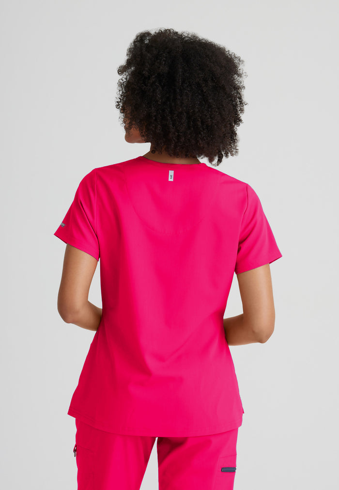 Bree Top - Vibrance Pink - Grey's Anatomy Scrubs