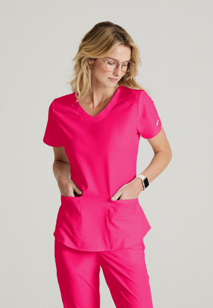 Breeze Top - Vibrance Pink - Grey's Anatomy Scrubs