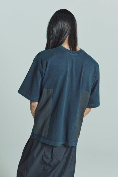 Brigadiere Blue Panel 8oz Utility Short Sleeve T-Shirt