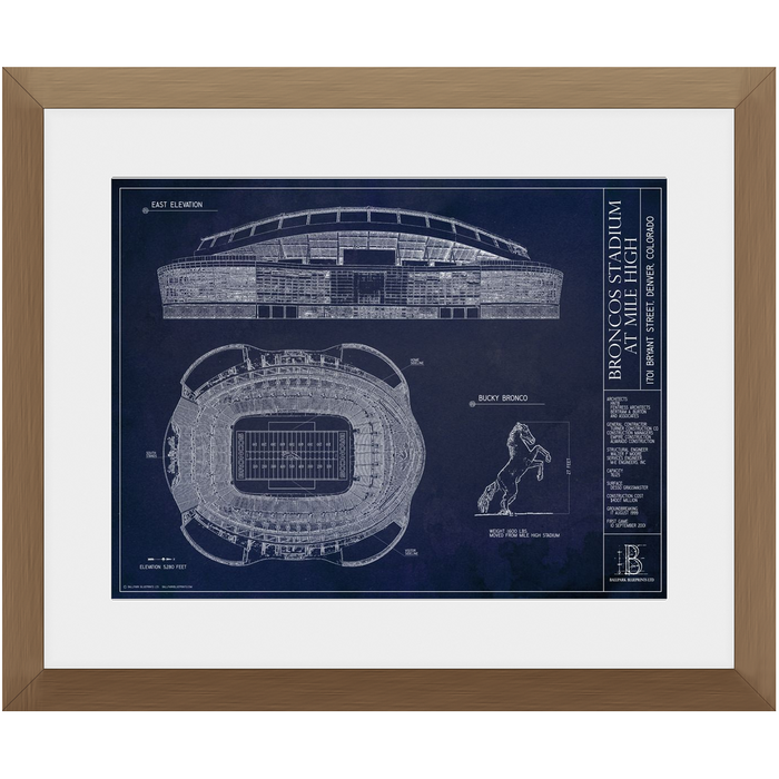 Framed Print - Small - Walnut