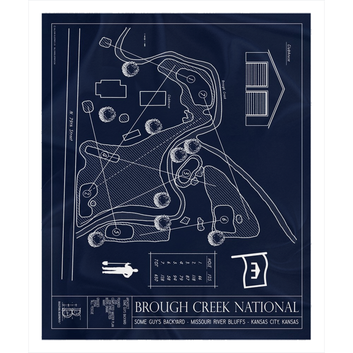 Brough Creek National Fleece Sherpa Blanket