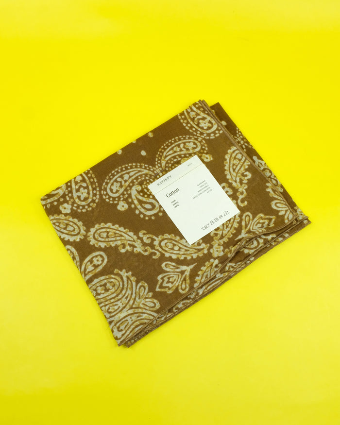 Brown Bandanna