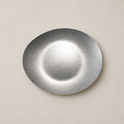 Brushed Pewter Serving Platter