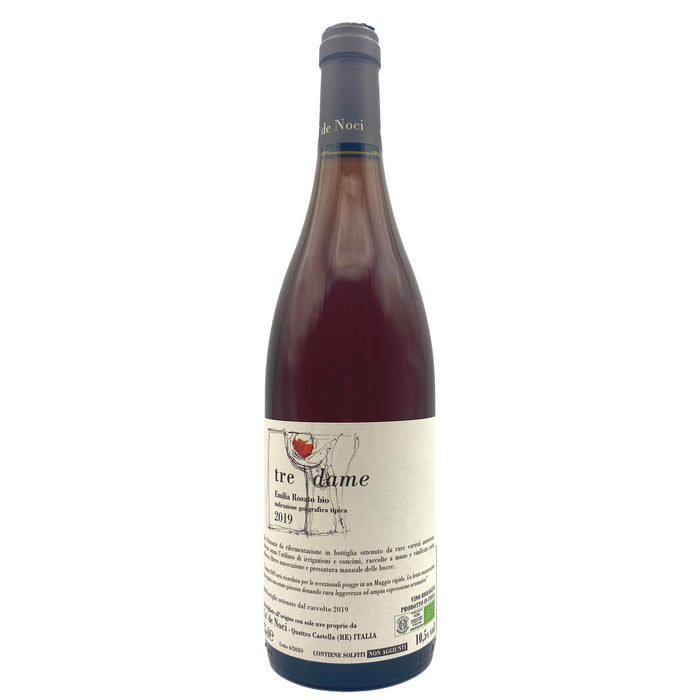 Ca' de Noci Tre Dame Rosato Frizzante wine bottle with front label