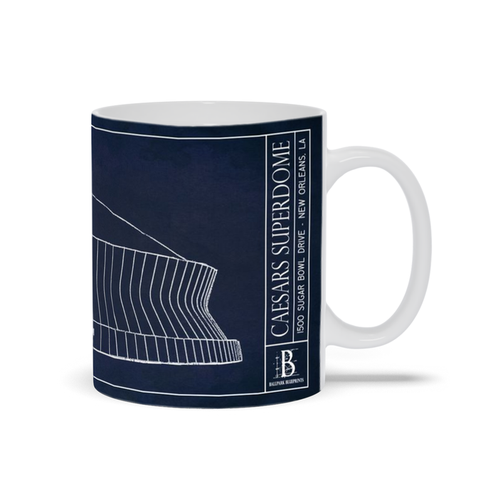 Caesars Superdome Ceramic Mugs